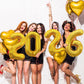 GOER 42 Inch 2026 Gold Foil Number Balloons for 2026 New Year Eve Festival Party Supplies Graduation Decorations