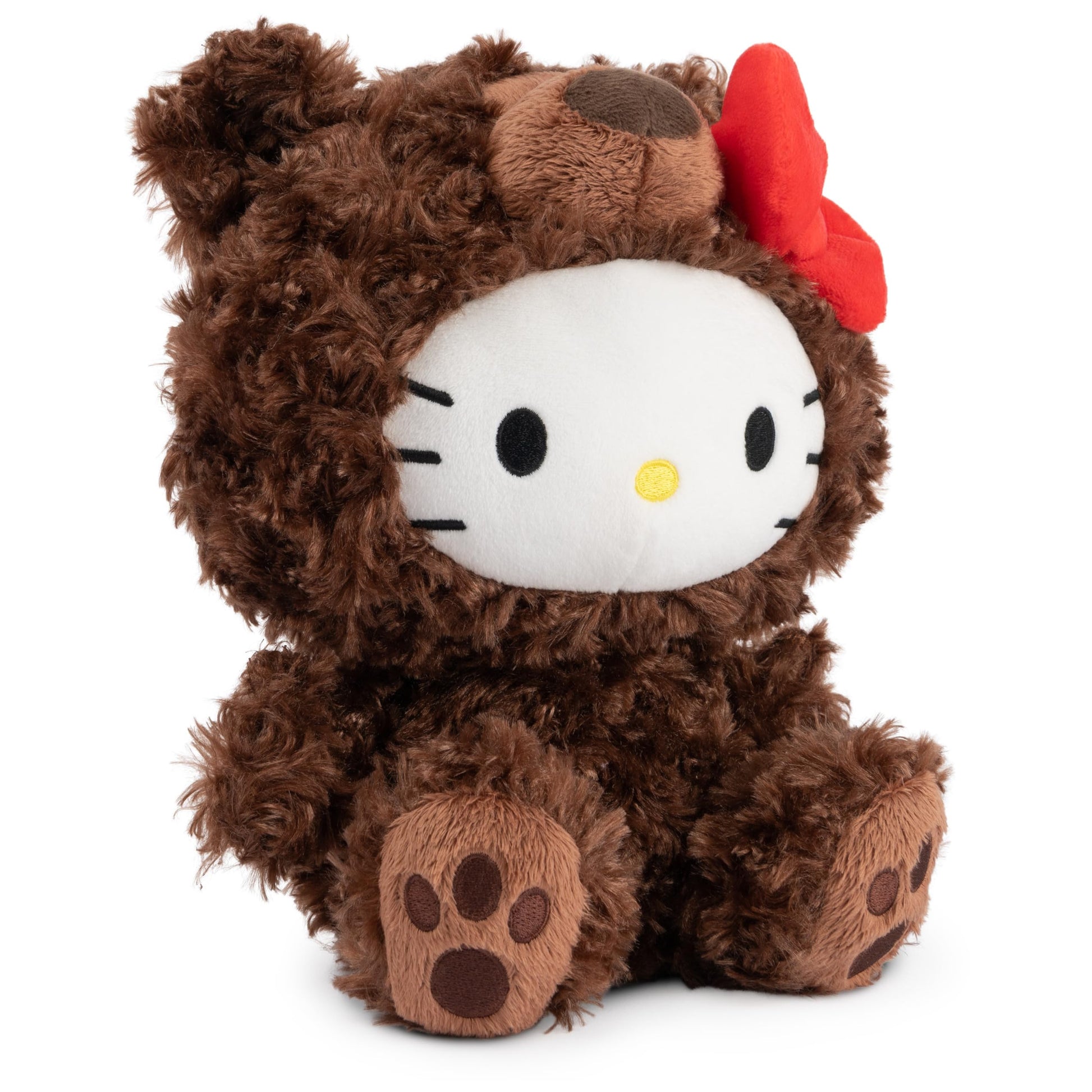 GUND Sanrio Hello Kitty Philbin 6” Plush Toy in Teddy Bear Outfit; Ages 1+