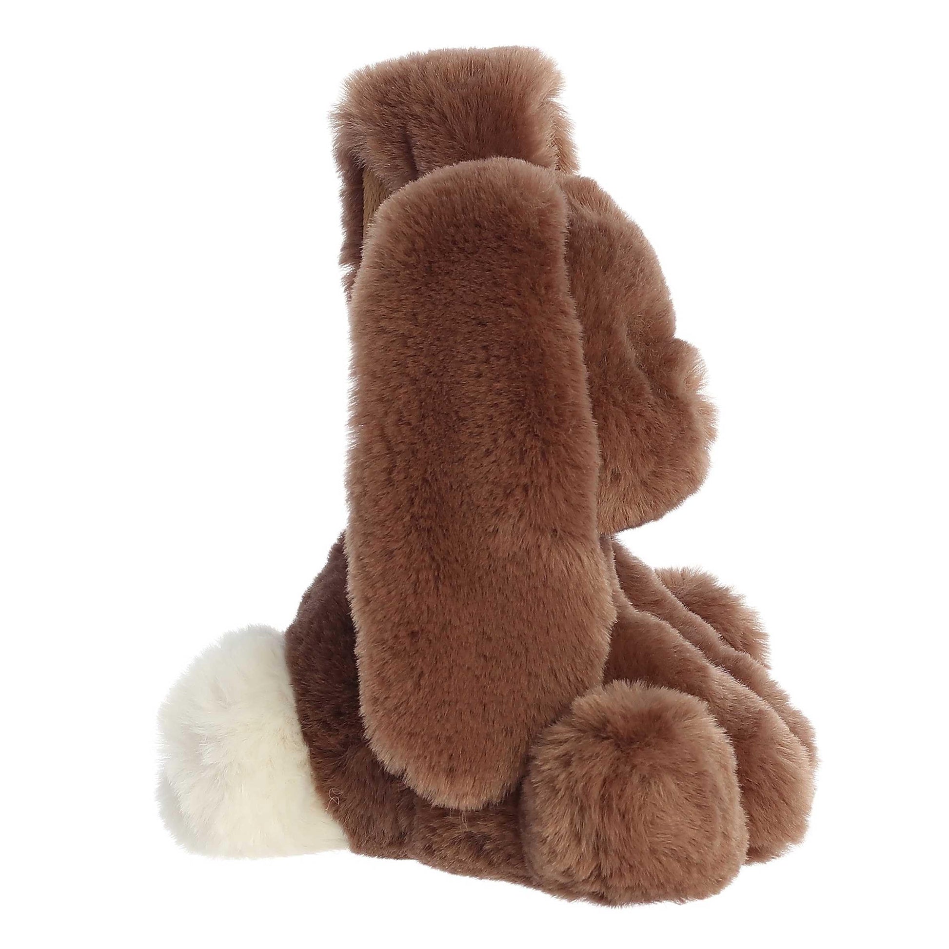 Aurora Vibrant Spring Candy Cottontail Stuffed Animal - Decorative Companion - Endless Fun - Chocolate 8 Inches