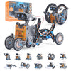 12-in-1 Solar Robot Kit for Kids Age 8-12, STEM Educational Solar Power Robotic Toys Gifts for Kids, DIY Science Building Experiments Kit Christmas