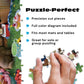 Buffalo Games - Adorable Animals Puppy Park Picnic 300 Large Piece Jigsaw Puzzle for Adults with Oversized Pieces