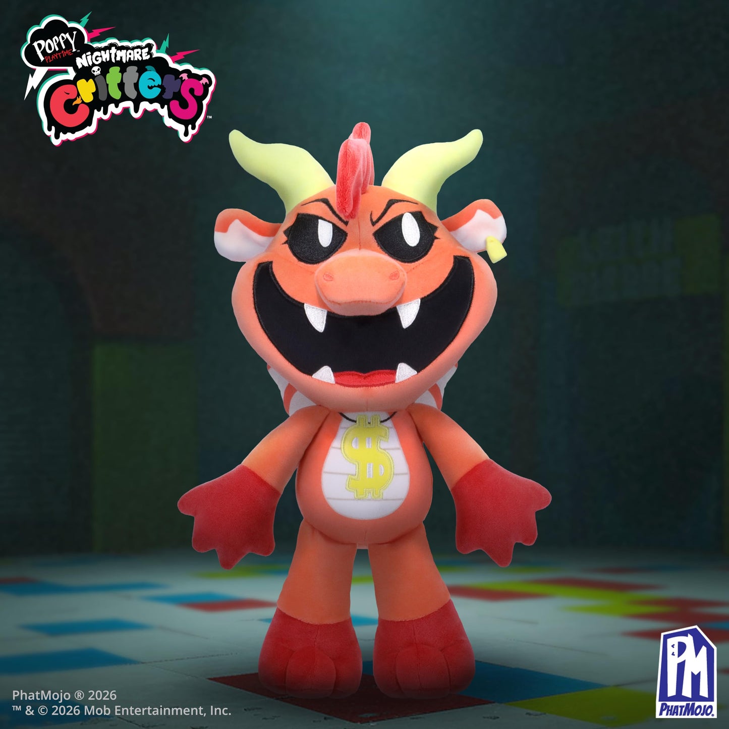 Poppy Playtime - Deluxe Plush - Simon Smoke - Series 4 - Officially Licensed Plush Toy by PhatMojo