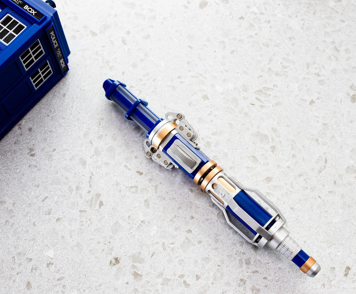 Toynk Doctor Who 12th Doctor Electronic Sonic Screwdriver Prop | Features Light and Sound Effects | Officially Licensed Collectible