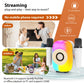 Kids Karaoke Machine, Bluetooth Mini Portable Karaoke Machine, with 2 Wireless Microphone and Speaker, Toys for All Smartphones, Birthday, Family