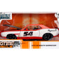Big Time Muscle 1:24 1973 Plymouth Barracuda Die-Cast Car, Toys for Kids and Adults(Orange)