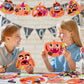 Max Fun 332PCS Halloween Crafts for Kids, Halloween Activities Foam Pumpkins for Crafts Stickers Gift Kits, DIY Art and Craft Set for Holiday
