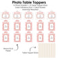 Big Dot of Happiness 30th Pink Rose Gold Birthday - Happy Birthday Party Picture Centerpiece Sticks - Photo Table Toppers - 15 Pieces