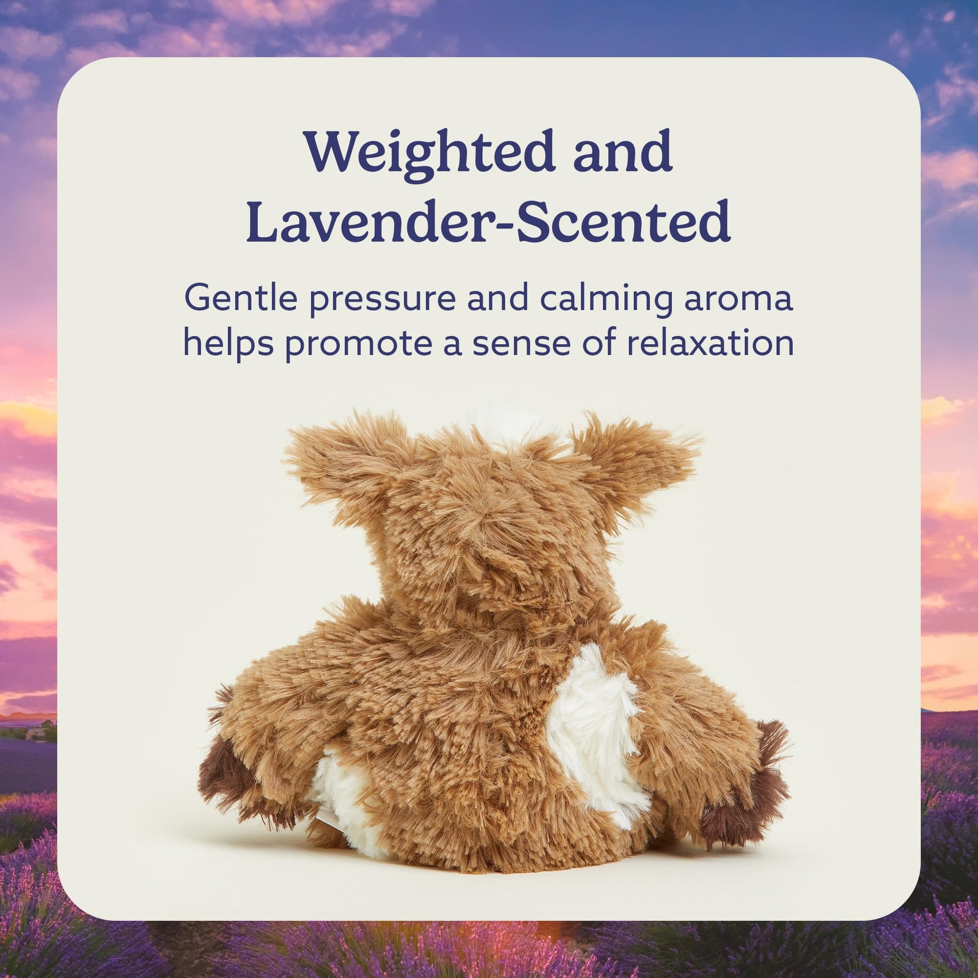 warmies Junior Microwavable & Weighted Stuffed Animals, Cow - Heated Stuffed Animal Plushie for Warmth & Comfort - Cute Soft Plush Toys for Adults