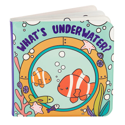 Infantino Bath Book Reusable Color Reveal Ocean Theme