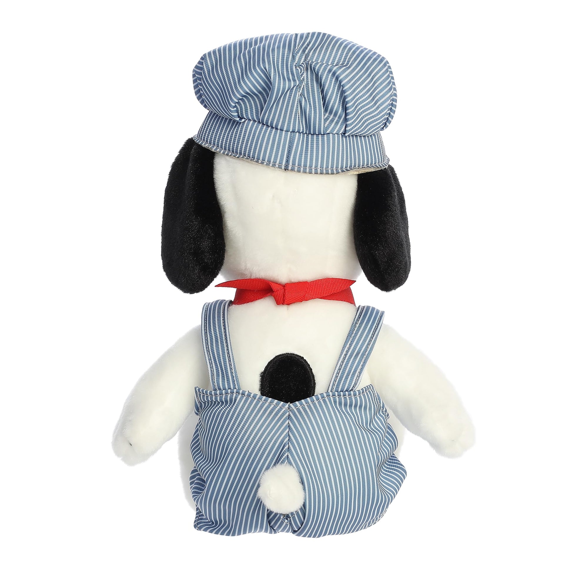 Aurora® Adorable Peanuts® Train Engineer Snoopy™ Stuffed Animal - Officially Licensed Toys for All Snoopy Fans - Nostalgic Gift for Adults