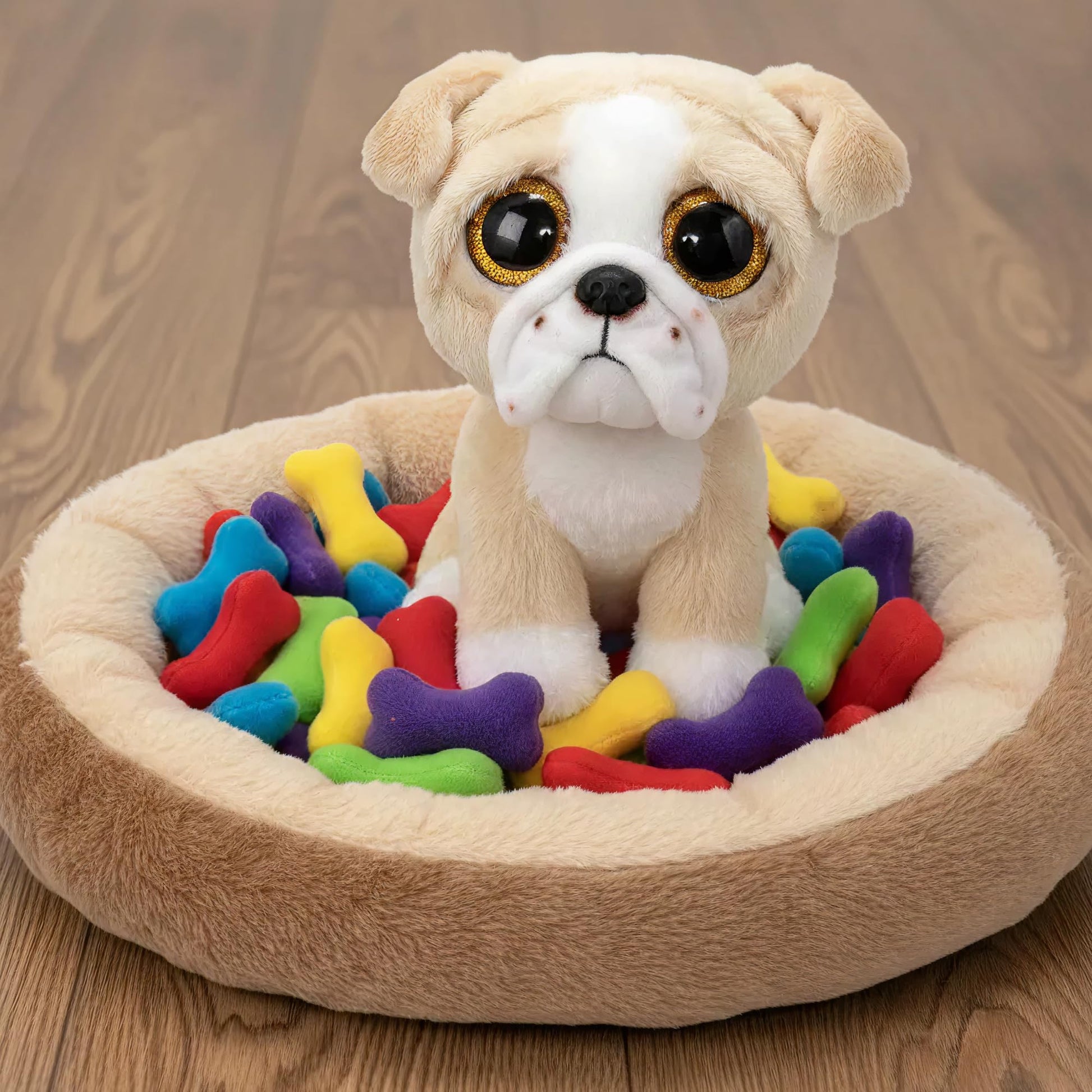 Ty Beanie Boo Pooch The English Bull Dog - 6"