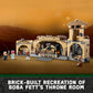 LEGO Star Wars Boba Fett’s Throne Room Building Kit 75326, with Jabba The Hutt Palace and 7 Minifigures, Star Wars Building Set, Great Gift for Star