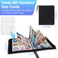 360 Pockets Binder Card Sleeves Double-Sided 9 Pocket Trading Card Pages for 3 Ring Binder, Clear Plastic Pages Sleeves for Sport Cards, Business