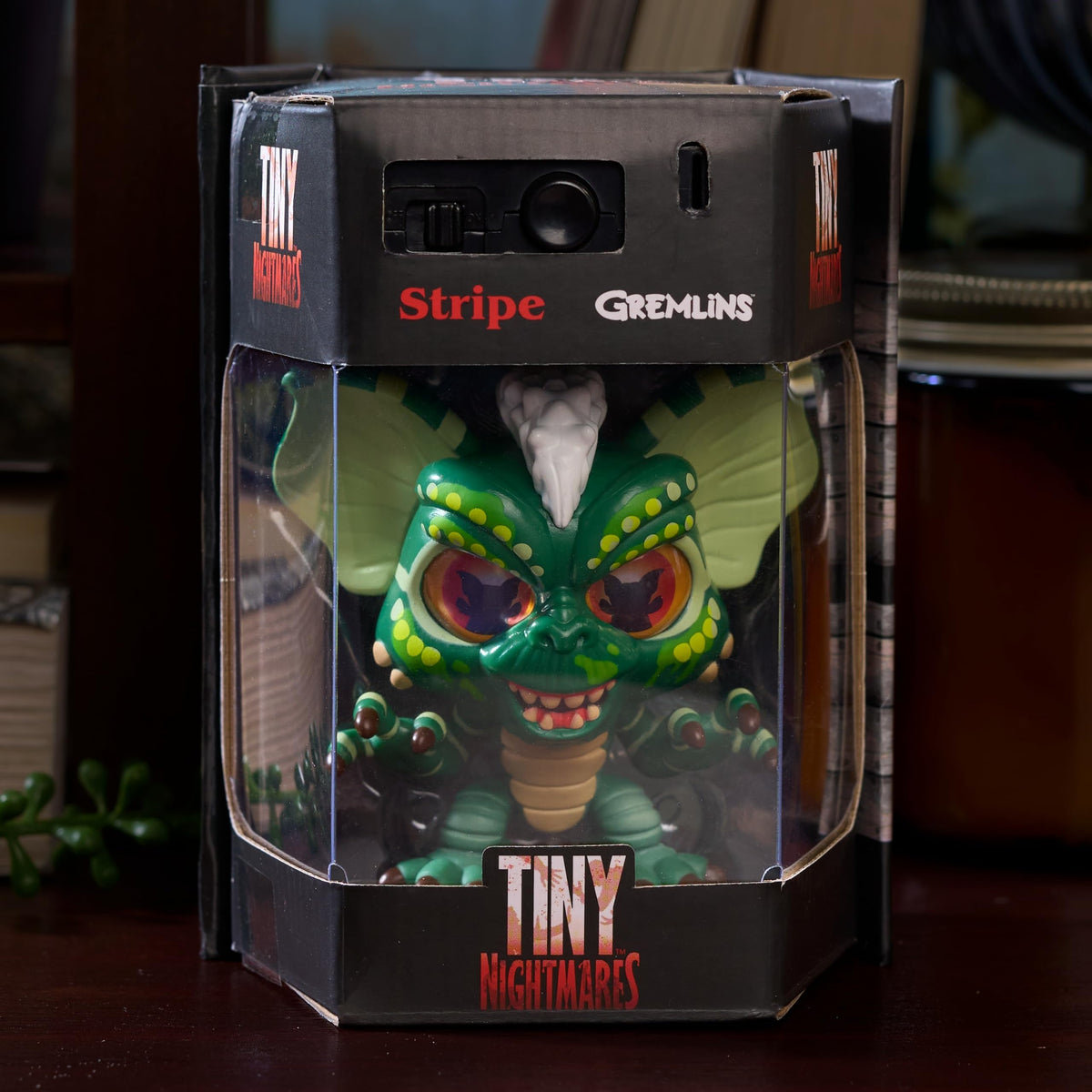 Just Play Tiny Nightmares Black Light Edition Collectible Figure - Stripe