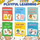 GSE Games & Sports Expert 6-in-1 Kids Card Games Set: Go Fish, Old Maid, Crazy Eights, Memory Match, Slap Jack, War | Poker Size for Toddlers, Boys