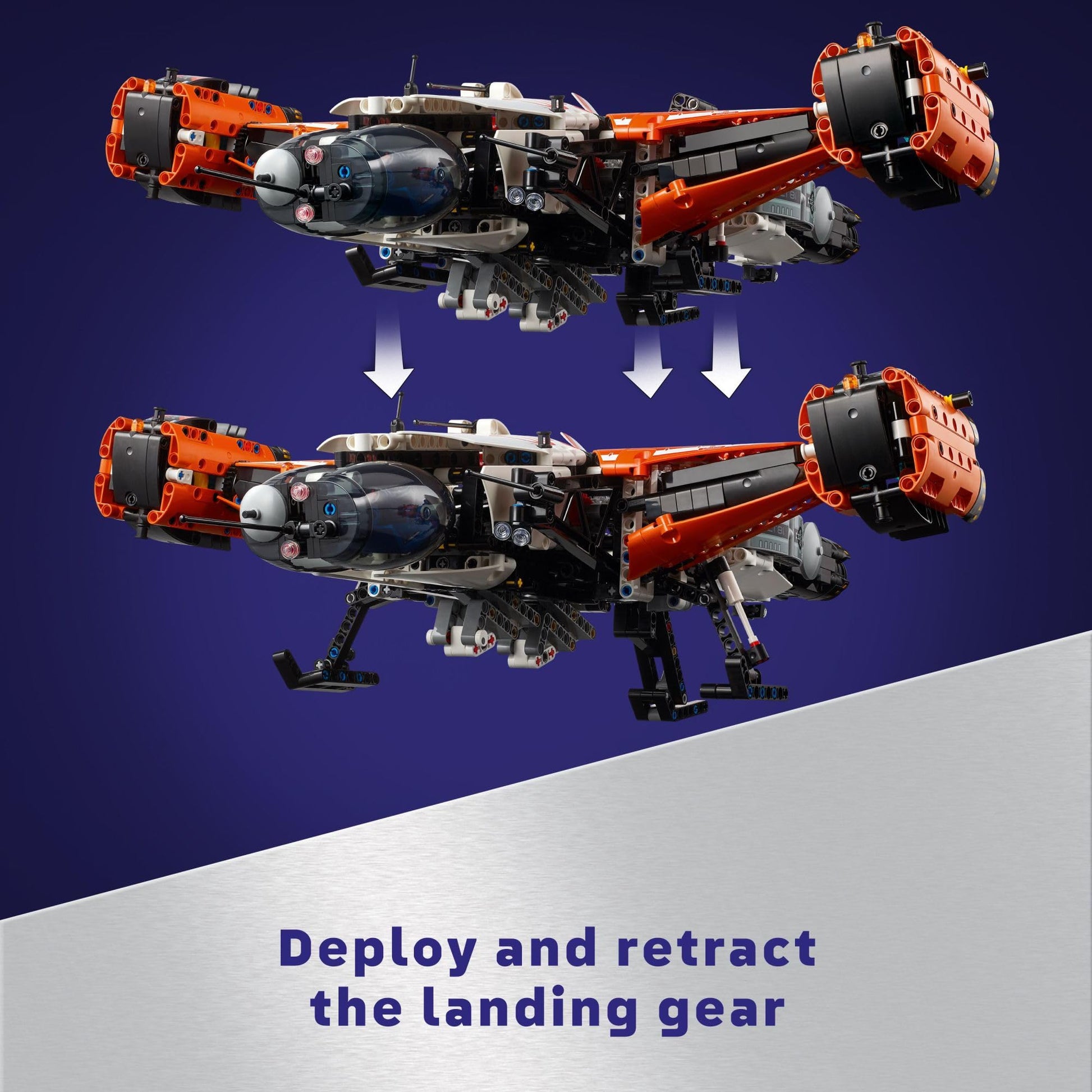 LEGO Technic VTOL Heavy Cargo Spaceship LT81, Space Gift Idea for Kids, Space Theme Toy, Vehicle Building Playset for Imaginative Play, Spaceship Toy