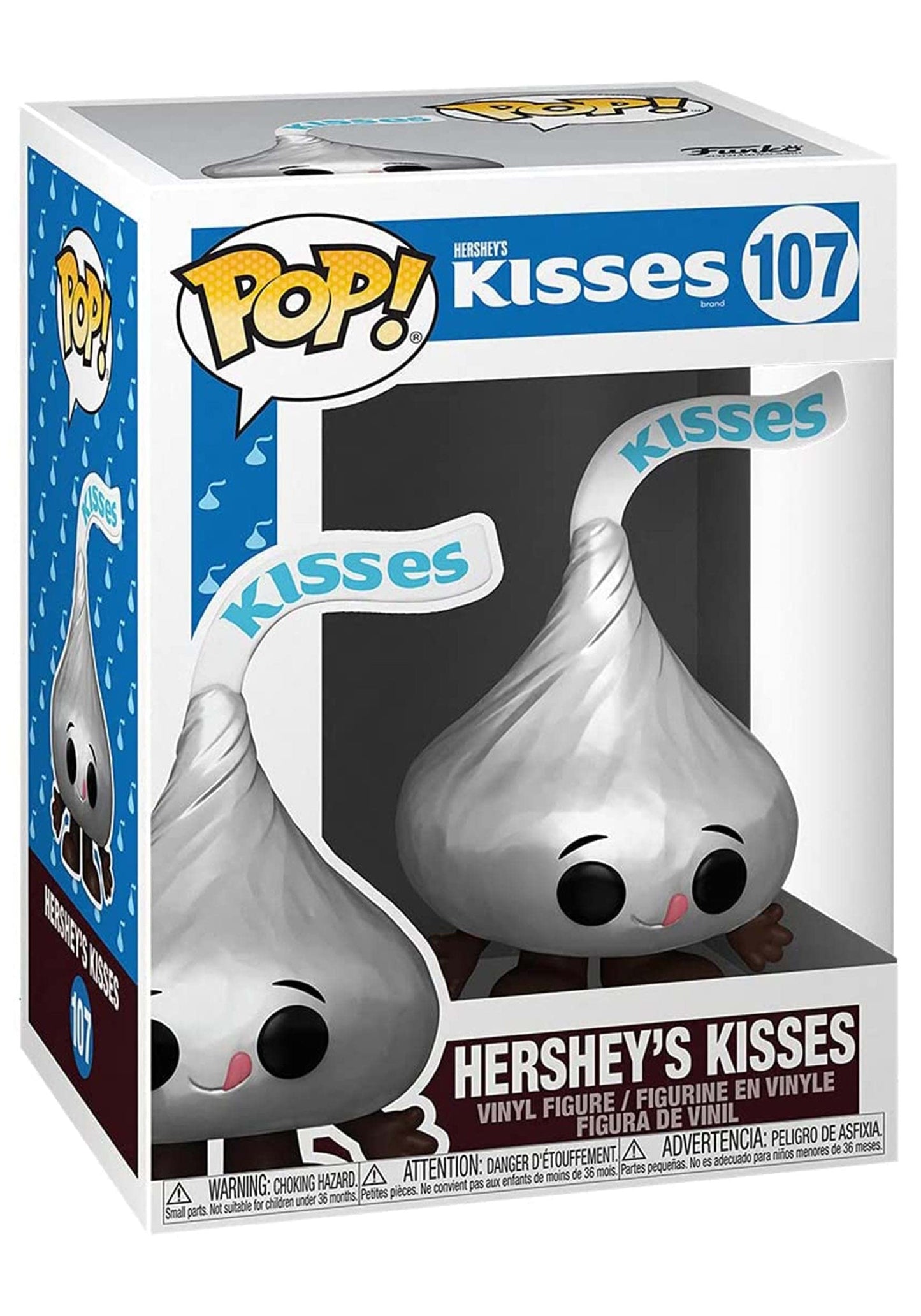 Funko Pop! Ad Icons: Hershey's - Hershey's Kiss Collectible Vinyl Figure Multicolor Standard