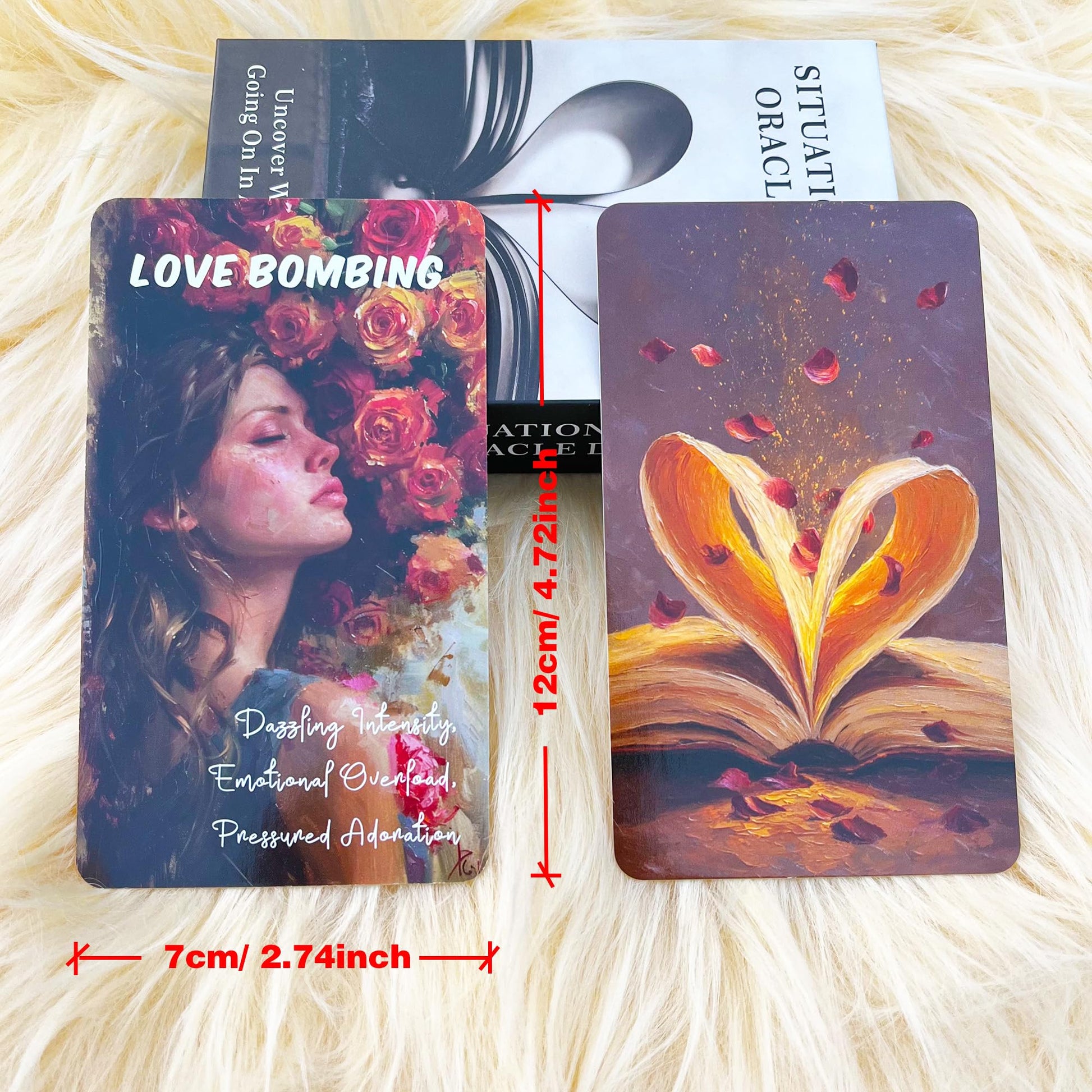 EMPATHSOUL Oracle Cards Deck 54 Cards for Beginners, Relationship and Love Oracle Cards for Dating, Breakups and Healing, Emotional Clarity, Self