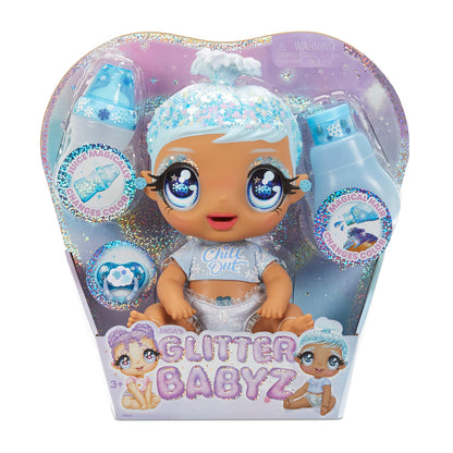 MGA Entertainment Glitter BABYZ, 1 Dpll, 3 Hair Color Changes