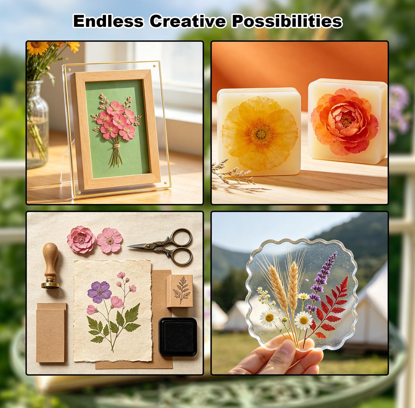 NEIGIKI All-in-One 10 Layers Flower Press Kit