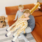 Melissa & Doug Giant Giraffe Stuffed Animal, Lifelike Plush Toy Stands Over 4-Feet Tall, Surface Washable Pretend Play Toddler Toys for Girls & Boys