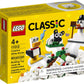 LEGO Classic Creative White Bricks 11012 Building Kit; Toy Building Set for Creative Play with 3 Build Ideas, Including a Snowman, Sheep and Seagull
