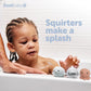 Jool Baby 12-Piece Bath Toy Gift Set with Bath Toy Storage Organizer
