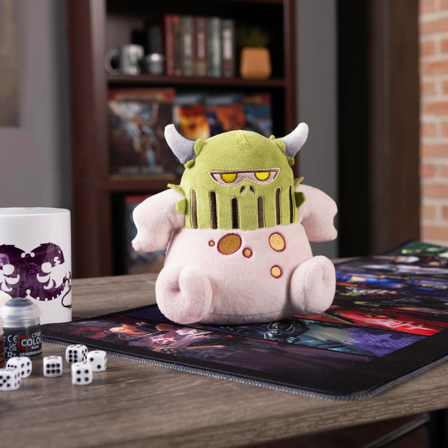 Warhammer 40,000 Collectible Plush Toys - Sassy Nurgling Plushie - Officially Licensed Games Workshop Merchandise - Game Room Decor - Cute Plushies