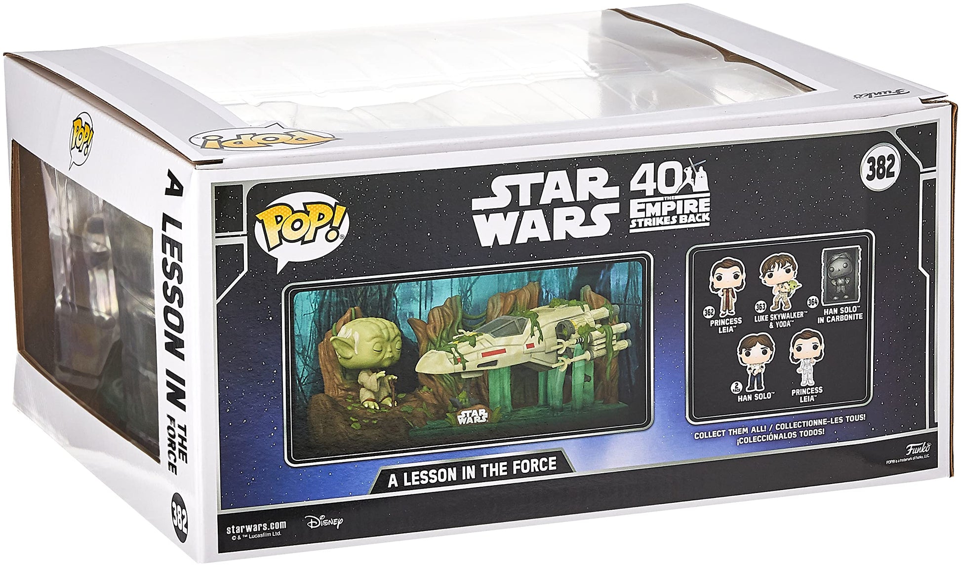 Funko Pop! Deluxe: Yoda Lifting X-Wing, Galactic Convention Exclusive