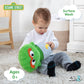 Kids Preferred Sesame Street Oscar the Grouch Stuffed Plush Toy 12 Inch Extra Soft Plushie for Kids, Crinkle Sound in Hands, Rattle in Head