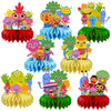8Pcs Songs Table Centerpiece Birthday Party Supplies Double Side Table Decorations for Songs Themed Party Decorations