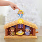 Fisher-Price Little People Toddler Toy Christmas Story Nativity Playset with Light & Music for Preschool Pretend Play Kids Ages 1+ Years