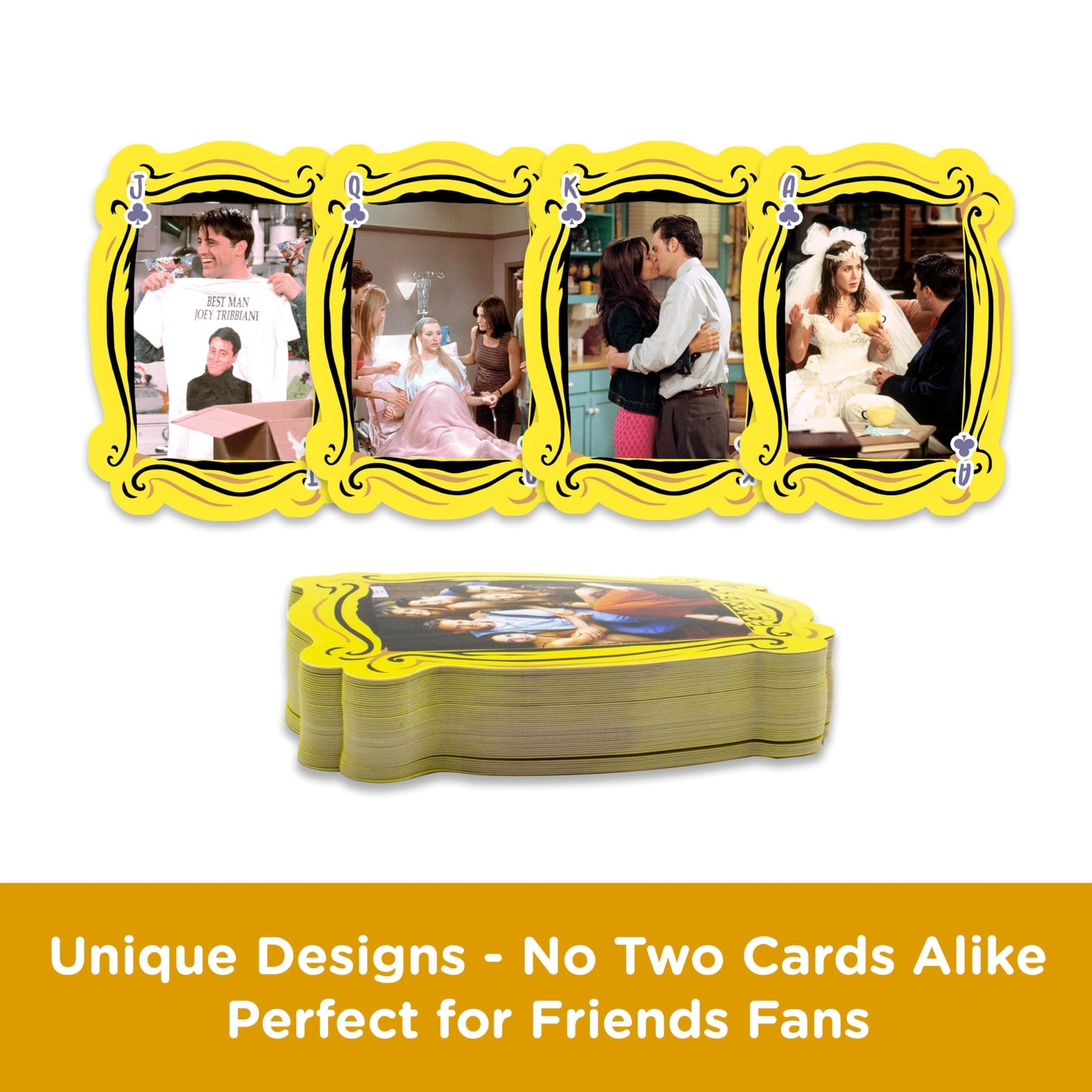 Friends Shaped Playing Cards Deck