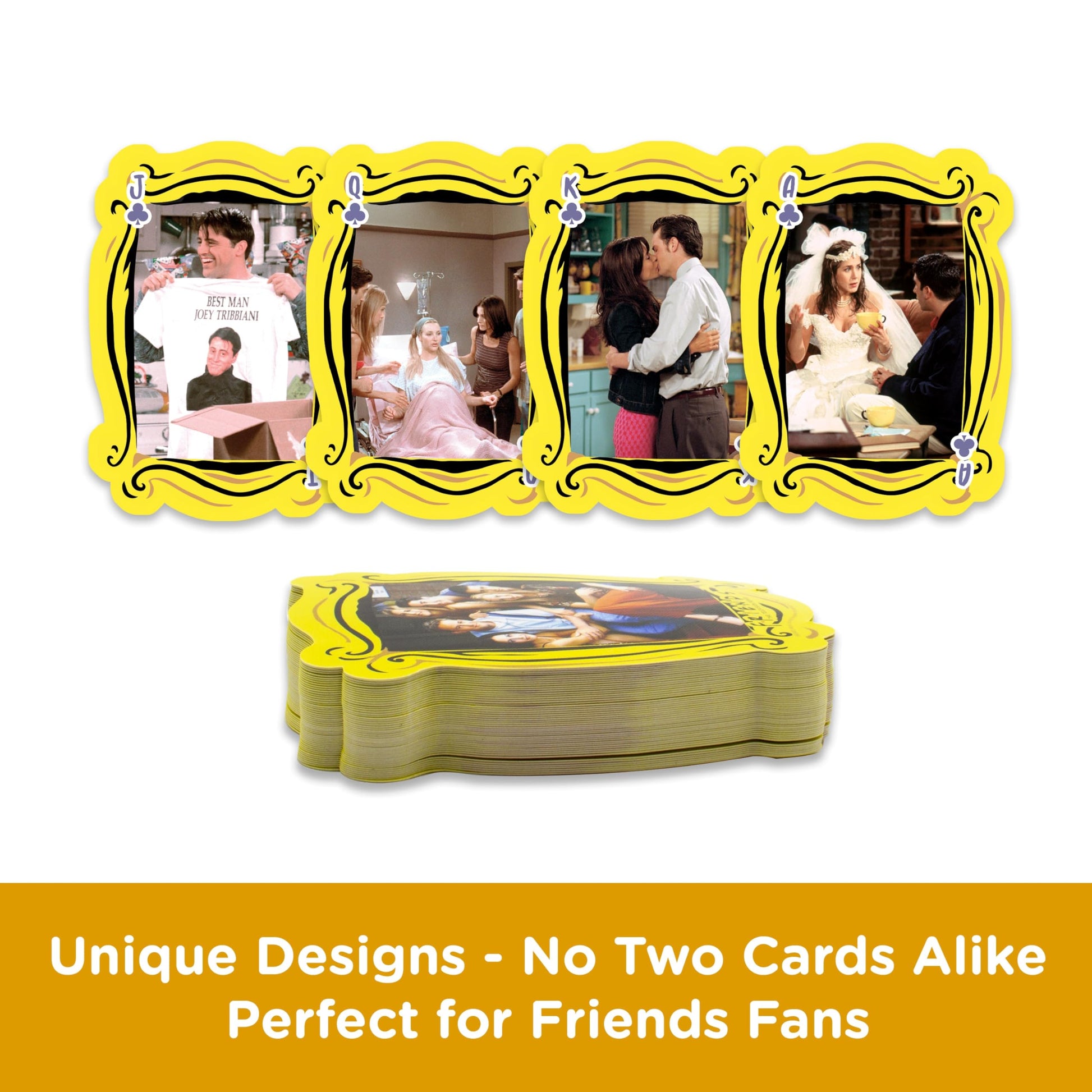 Friends Shaped Playing Cards Deck
