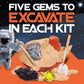 Cosmic Dig Kit by Big Discoveries - Explore the Planets of the Solar System with Gem & Fossil Excavation Kits for Kids | STEM Toy Science Dig Kits