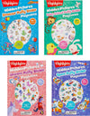 Highlights for Children Hidden Pictures Puffy Sticker Playscenes Collection, 4 Set of Sticker Books for Kids Ages 3-6, Includes Unicorn, Dinosaur