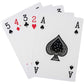 PREXTEX Jumbo Playing Cards Full Deck Huge Poker Index Giant Playing Cards Fun for All Ages! - s - Size 8.5 x 11 Inches