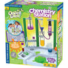 Thames & Kosmos Ooze Labs Chemistry Station Science Experiment Kit, 20 Non-Hazardous Experiments Including Safe Slime, Chromatography, Acids, Bases