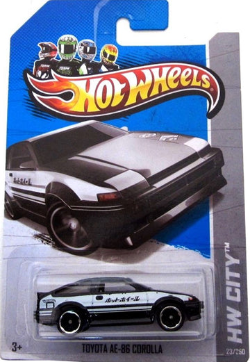 Hot Wheels Toyota AE-86 Corolla, [Black] City 23/250