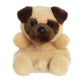 Aurora® Adorable Palm Pals™ Frankie Pug™ Stuffed Animal - Fun Collectible Plush for Kids and Adult Collectors - Perfect for Decorating Rooms