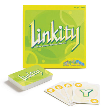 SimplyFun Linkity - Engaging Vocabulary and Word Association Educational Game for Ages 8 & Up, Perfect Word Game for Kids for Family Night, Classroom