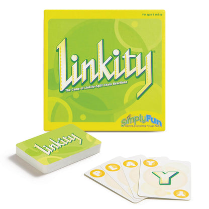 SimplyFun Linkity - Engaging Vocabulary and Word Association Educational Game for Ages 8 & Up, Perfect Word Game for Kids for Family Night, Classroom