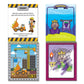 Scentco Water Magic - Patented Gourmet Scented Reusable Water Reveal Activity Books - No Mess, All Fun (Grape Kingdom and Construction)