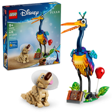 LEGO Disney and Pixar Kevin & Dug Building Toy - 'Up' Movie Set for Girls & Boys, Ages 9+ - Disney Gift for Kids & Fans - Kids Bedroom or Desk Decor