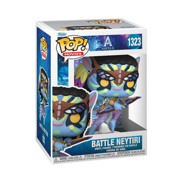 Funko POP! Movies: Avatar - Neytiri - (Battle) - Avatar: The Way of Water - Collectable Vinyl Figure - Gift Idea - Official Merchandise - for Kids &
