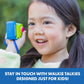 Educational Insights GeoSafari My First Walkie Talkies 2-Pack - Walkie Talkies for Kids, Kids Outdoor Toys, Camping and Adventure Toy, Kid-Friendly