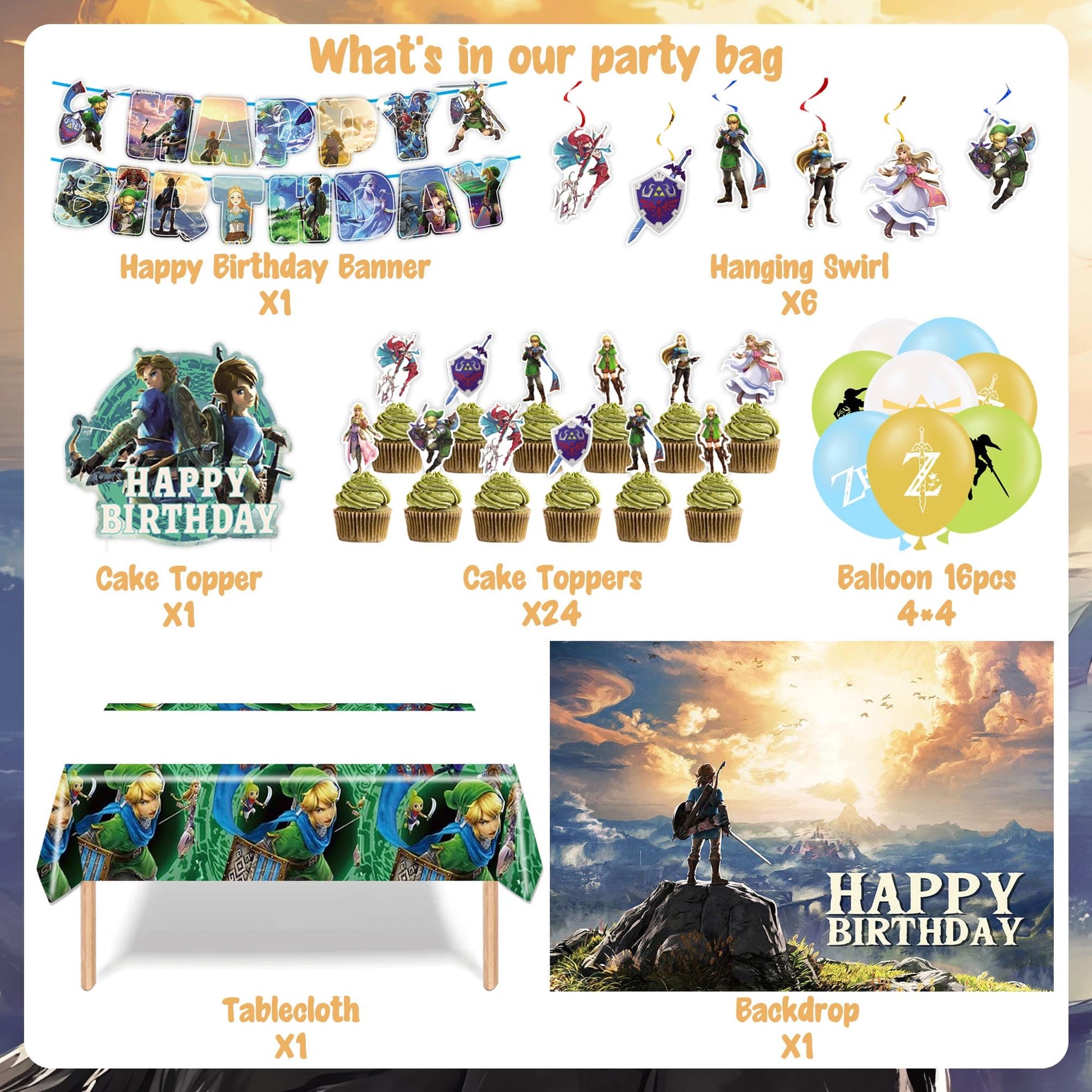 Legend Party Supplies, Green Birthday Party Decorations