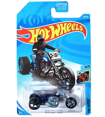 Hot Wheels 2019 HW Moto Blastous Moto (Motorcycle) 10/250 Blue