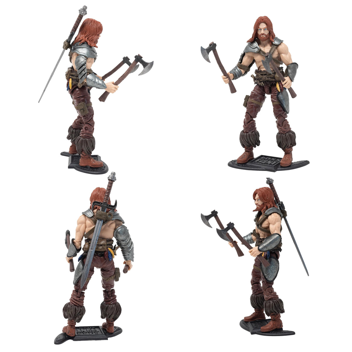 Boss Fight Studio Vitruvian H.A.C.K.S. Fantasy Series - Sigurd The Unconquerable Action Figure - Highly Articulated Collectible & Customizable