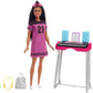 Barbie: Big City, Big Dreams Brooklyn” Roberts Doll (11.5-in, Brunette with Braids) & Music Studio Playset with Keyboard & Accessories, Gift for 3